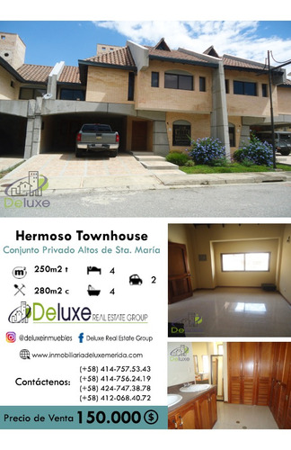 Imagen 3 de 3 de Hermoso Townhouse Altos De Santa María