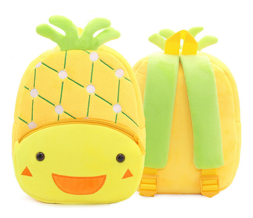 Bonita Mochila Preescolar De Frutas De Dibujos Animados Para