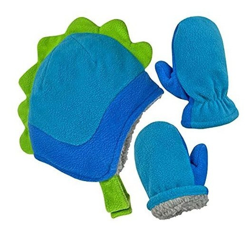 N'ice Caps - Conjunto De Gorro Y Manopla Con Forro Polar De 