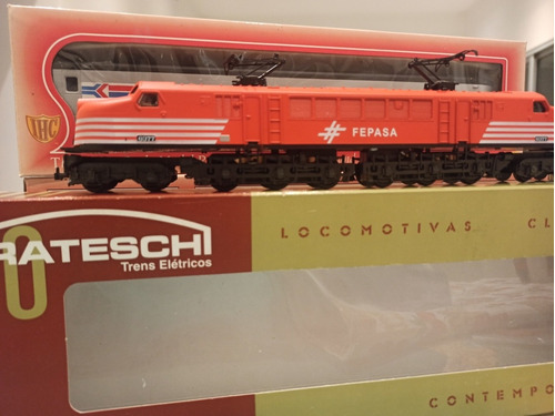 Imagen 8 de 10 de Locomotora V8 Fepasa Ho Frateschi 1/87 Tren Eléctrico Ferro