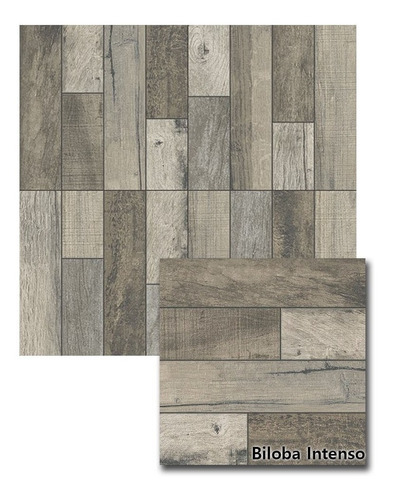 Imagen 4 de 5 de Ceramica Alberdi Simil Madera Biloba 51x51 Allpa Alberdi Xm2