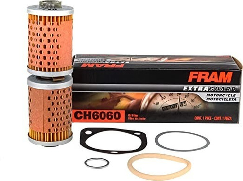 Filtro De Aceite Fram Extra Guard Ch6060 P/moto Super Outlet