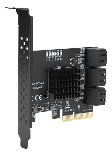 Tarjeta De Expansión Pcie A 6port Sata3.0 Hard Disk 6g