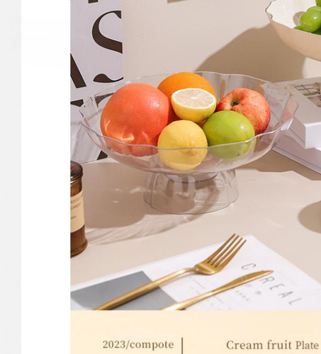 Expositor Para Frutas, Chapado En Plata, Diseño Elevado