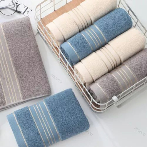 Toalla De Baño Y Manos De Algodón Puro De 34x74 Cm 4 Piezas