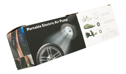 Imagen 4 de 4 de Compresor Portatil De Aire Recargable Usb