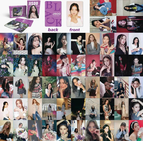 Set 55 Photocards / Lomo Card Jisoo Personal Life Blackpink