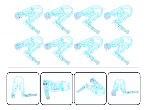 Perforadora De Orejas Para Aretes Stud Gun Hole, 10 Unidades