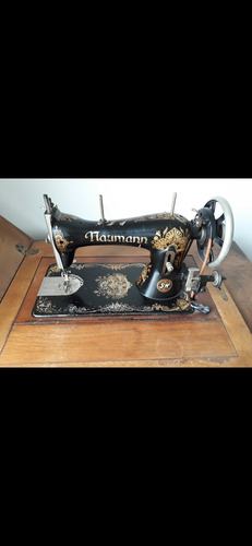 Maquina De Coser Naumann Antigua Mueble 6cajonesesc Ofe (Usado)