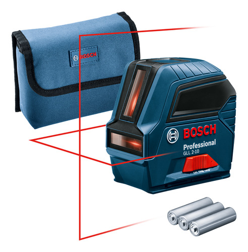 Nivel Láser Bosch Gll 2-10 Línea 4.5v 10 Metros 0601063l00
