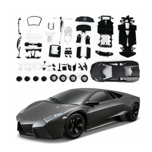 Bburago 1:24 Lamborghini Reventon Assembly Modelo De Coche B