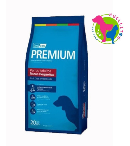 Vitalcan Premium Perro Raza Pequeña X 20kg-e/gratis Z/oeste