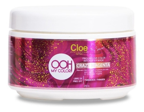 Máscara Ooh My Color Crazy Magenta 270g - Cloe