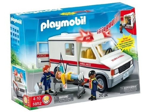 Playmobil Ambulancia De Rescate