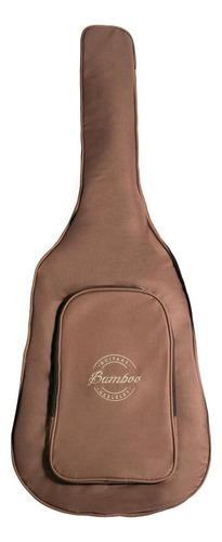Guitarra Electroacustica Bamboo Ga-40 Mahogany Q Con Funda