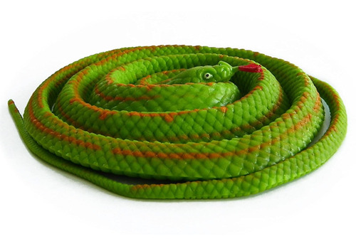 Serpiente De Goma Elstica, Suave, Elstico, Fcil De Camuflar,