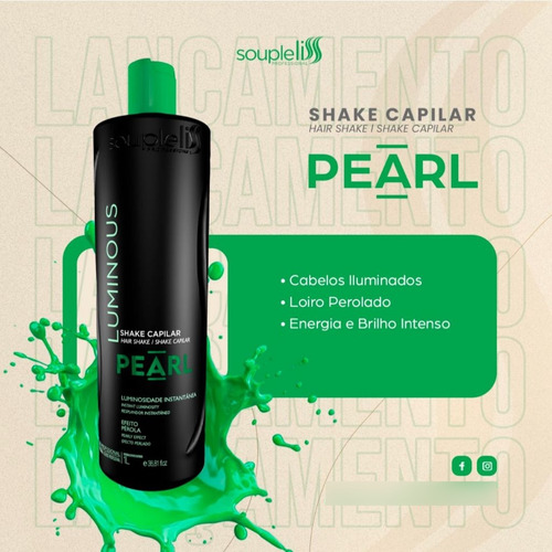 Luminous Shake Pearl Para Cabelos Iluminados Souple Liss