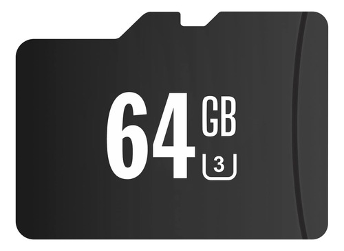 Tarjeta Sd Memoria 64 Gb Micro Tf U3 Alta Velocidad Sdhc Hd