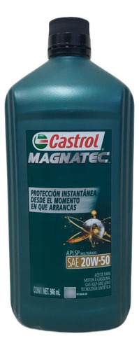 Aceite Castrol 20w50 Magnatec 946ml Alto Km Semi-sintetico