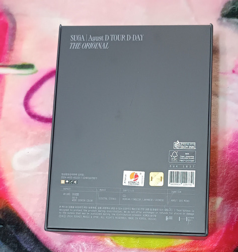 Suga - August D Tour D-day Box Set 2024 Kpop Bts