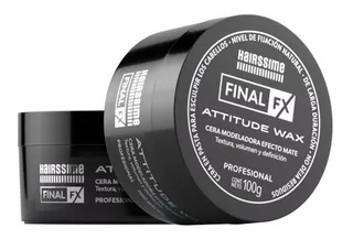 Hairssime Attitude Wax Cera Modeladora Efecto Mate 100grs