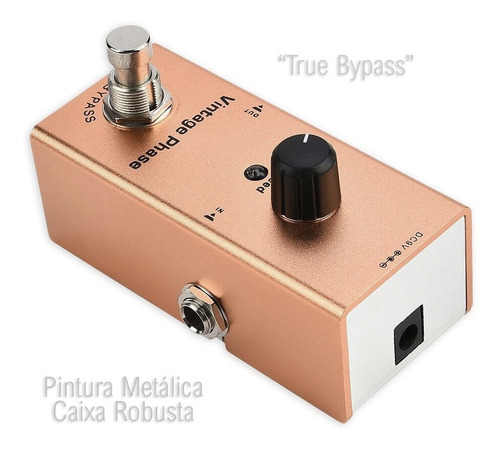 Imagem 3 de 7 de Pedal De Guitarra Phaser Vintage -clone Do Mxr Phase 90 '70s