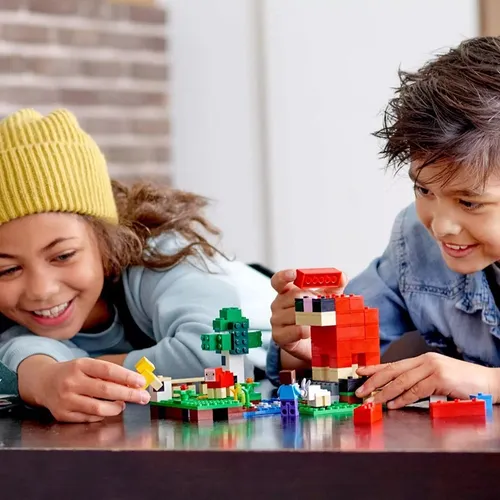 Lego Minecraft - La Granja De Lana - Art. 21153 -