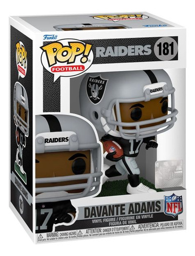 Funko Pop! Davante Adams Raiders Nfl 181