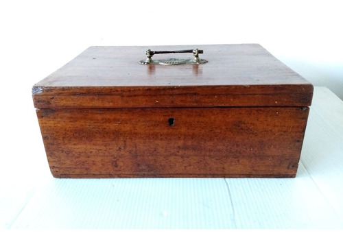 Caja De Madera Lustrada