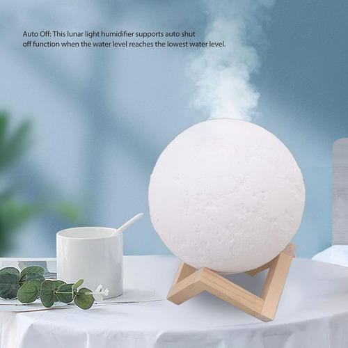 Moreka Humidificador Difusor Aromaterapia Luna Lamparas De Aromas