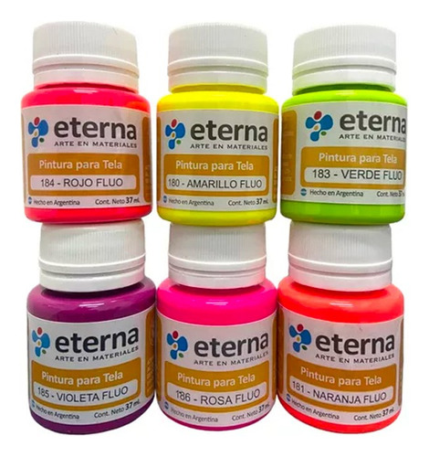 Pintura Para Tela Fluo Eterna 37ml