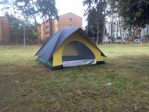 Carpa Con Sobre Carpa Para 5 A 6 Personas Camping
