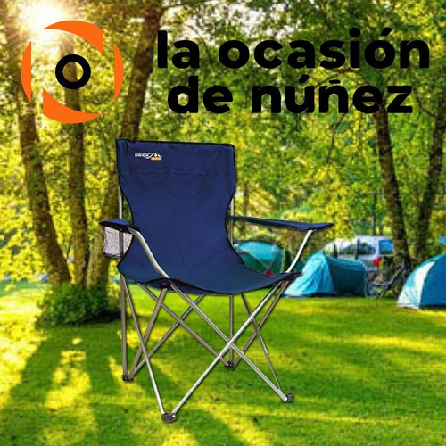 Imagen 6 de 9 de Sillón Director Plegable Con Bolso Camping Playero
