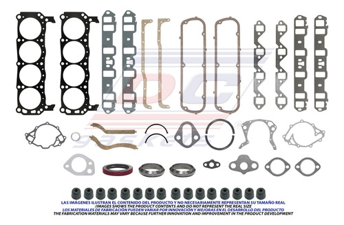 Juego De Juntas Ford F-250 Northland 5.0 Ohv 1977-1977 T/a