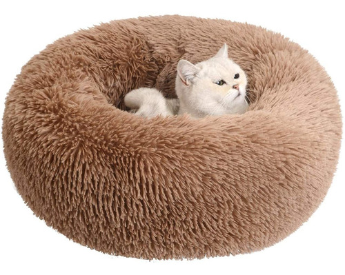 Cama Para Mascotas, Forma De Rosquilla Talla M