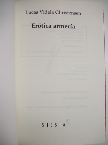 Erótica Armería Lucas Videla Christensen C126