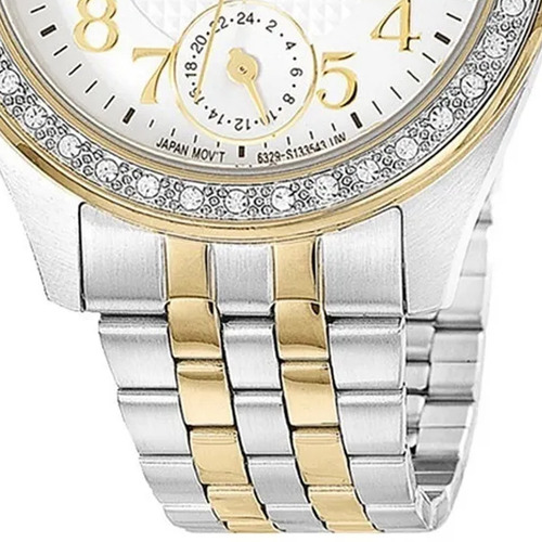 Relógio Feminino Citizen Bicolor Tz28388b