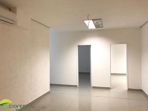 Excelente Sala Comercial Com 95,70 M2 Para Venda Ou Locação Planta Inteligente , Com Ar Condicionado. - 4678 - 34954987