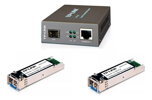 Kit Fibra Ótica Gigabit Multimodo Lc/upc Conversor Gbic