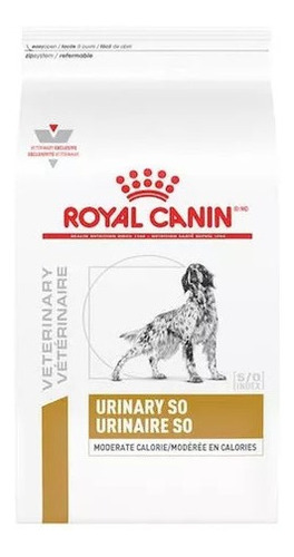 Royal Canin  Urinary So Moderate Calorie Light Perro 8 Kg.