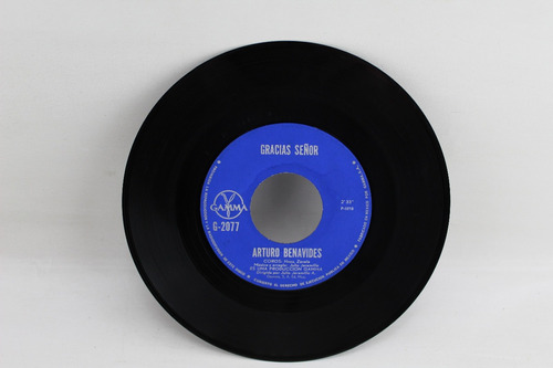 E639 Arturo Benavides -- Cancion Para La Navidad 45 Rpm Sing