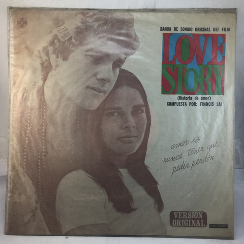 Love Story  - Francis Lai - Uruguay - Soundtrack- Vinilo Lp