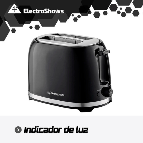 Imagen 7 de 10 de Tostadora Electrica Westinghouse 1000 Watts 2 Pan Descongela