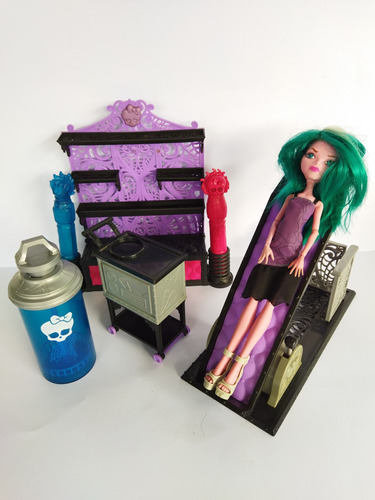 Monster High Crea A Tu Mounstro Muñeca Color Creepy