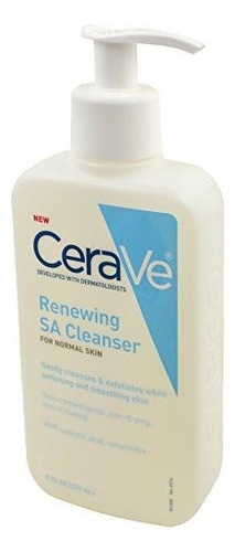 Cerave Renewing Sa Cleanser 8 Oz Salicylic Acid Body Limasse