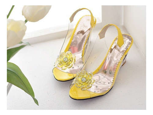 Sandalias De Tacón Alto Con Cuña De Moda Para Mujer