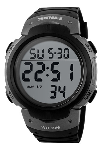 Reloj Digital Para Hombre, Cronómetro, Alarma, Luminoso