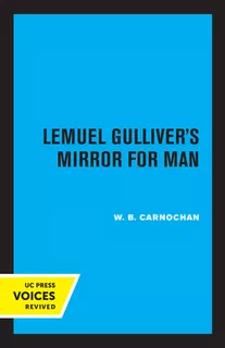 Libro Lemuel Gulliver's Mirror For Man - Carnochan, W. B.
