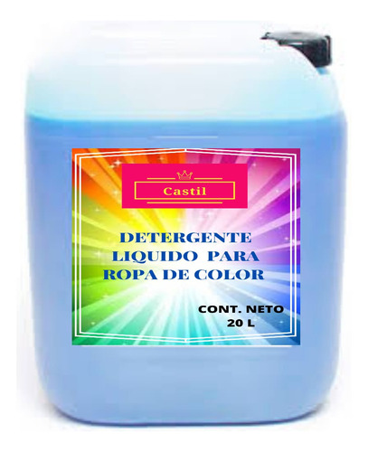 Jabón Líquido Para Ropa De Color Más Plus 