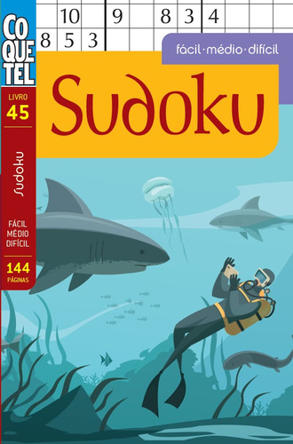 SUDOKU FC/MD/DF-45, de Equipe Coquetel. Editora Nova Fronteira Participações S/A, capa mole em português, 2021